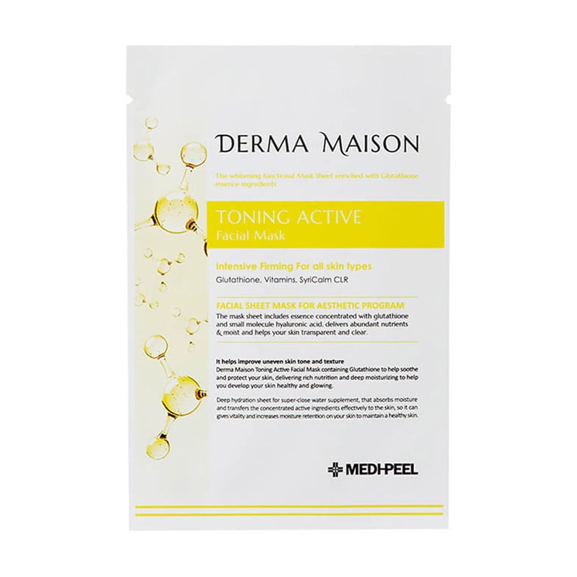 Тканинна маска для обличчя Medi-Peel Derma Maison Toning Active Facial Mask, 23 мл